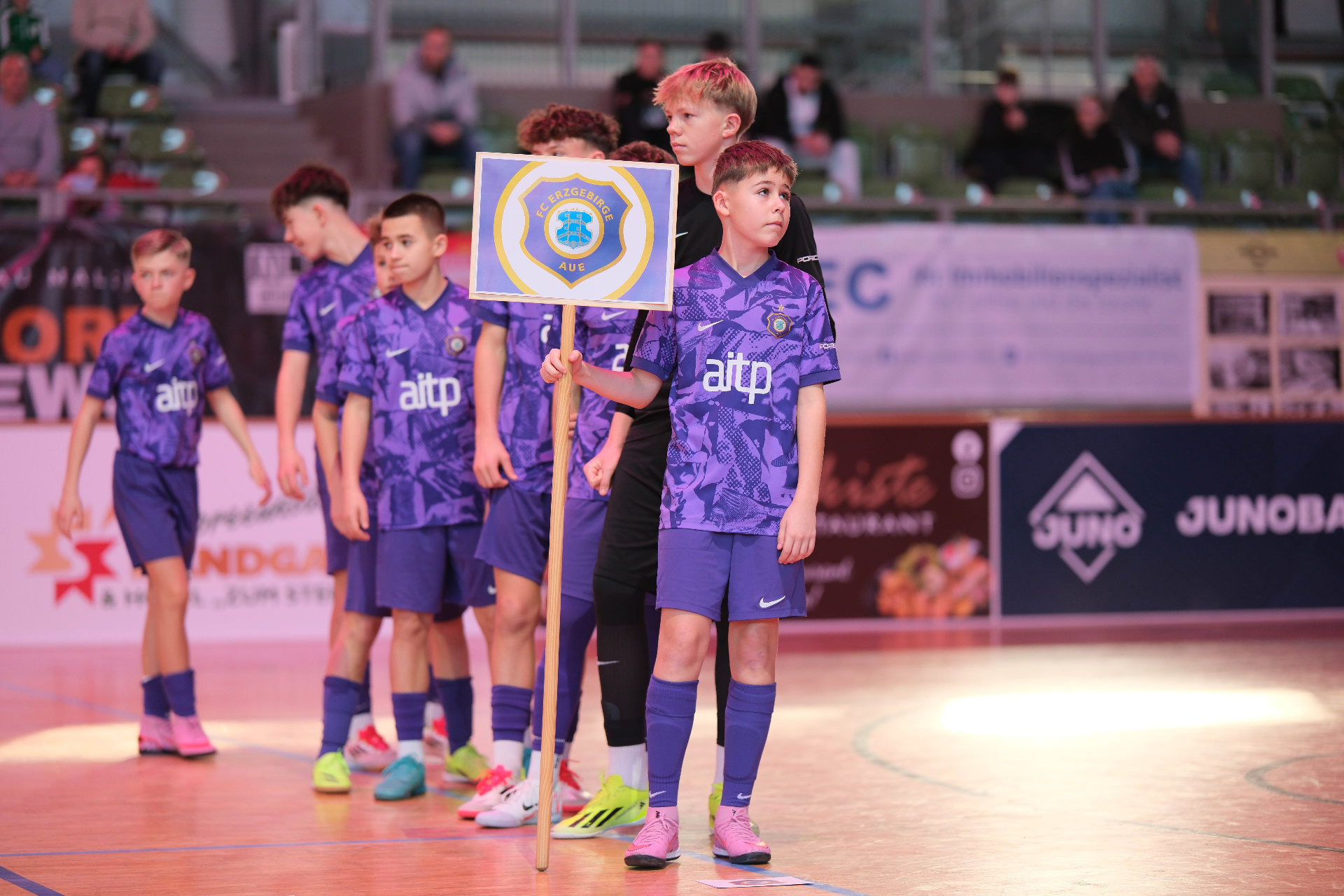 Aufstellung FC Erzgebirge Aue U14