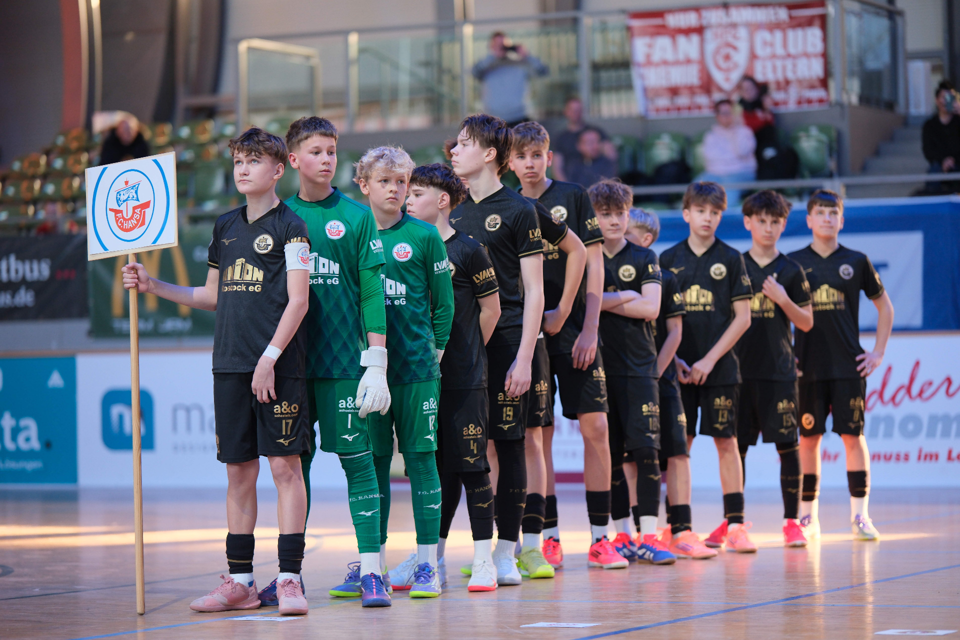 Aufstellung F.C. Hansa Rostock U14