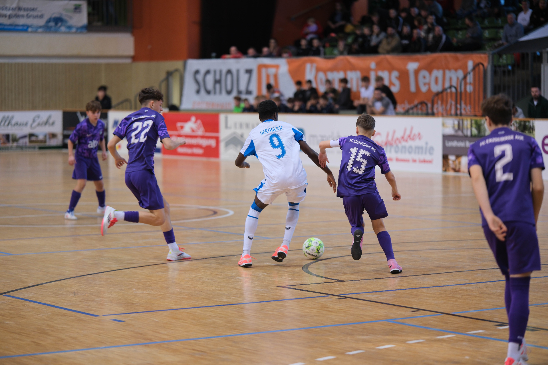 Hertha BSC gegen FC Erzgebirge Aue U14
